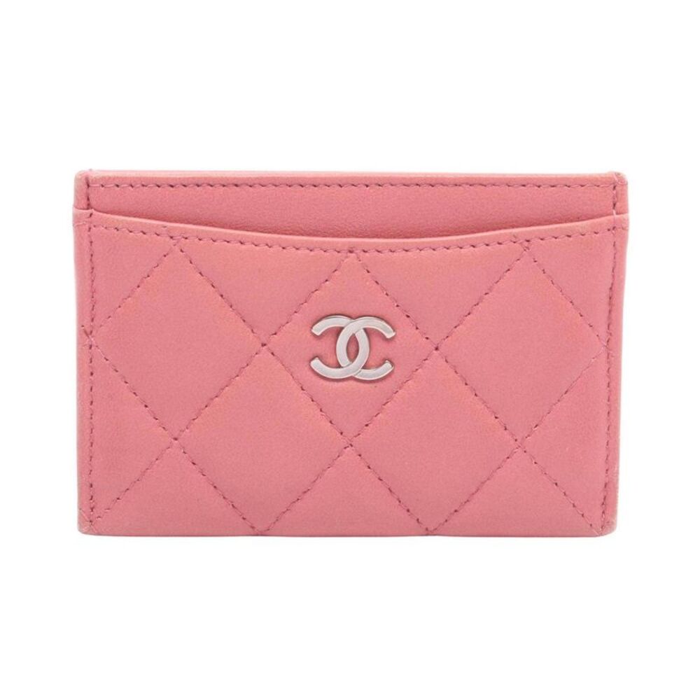 Chanel Matelasse Lambskin Card Case